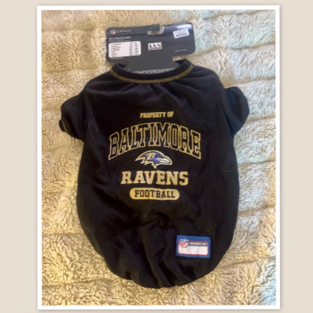 Baltimore Ravens NFL Team Dog Tee